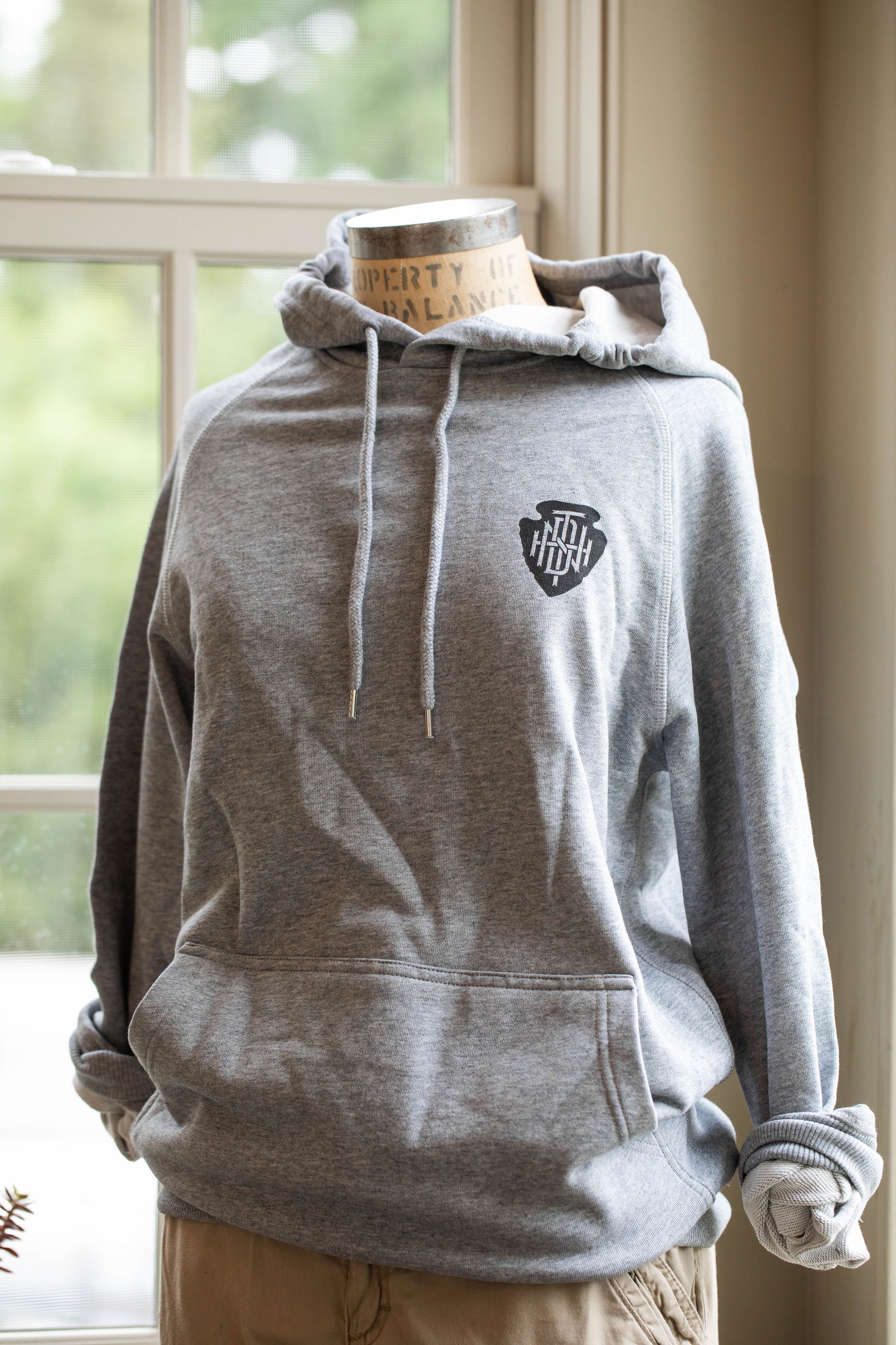 TDM Grey Hoodie Tamworth Distilling